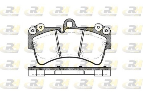 Гальмівні колодки дискові roadhouse 2995.00