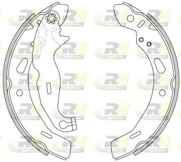 Гальмівні колодки барабанні roadhouse 4278.00