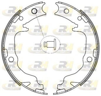 Гальмівні колодки барабанні roadhouse 4641.00