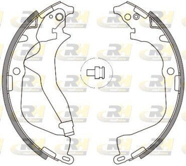 Гальмівні колодки барабанні roadhouse 4648.00