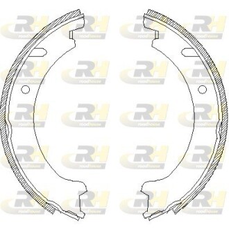 Гальмівні колодки барабанні roadhouse 4721.00