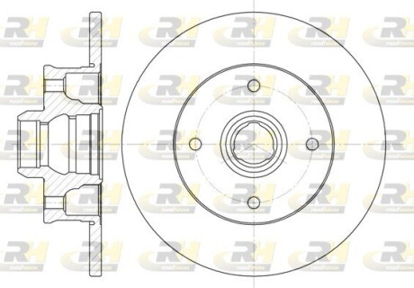 Гальмівний диск roadhouse 6024.00