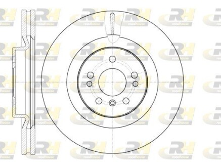 Гальмівний диск roadhouse 61030.10