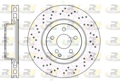 Гальмівний диск roadhouse 61032.10