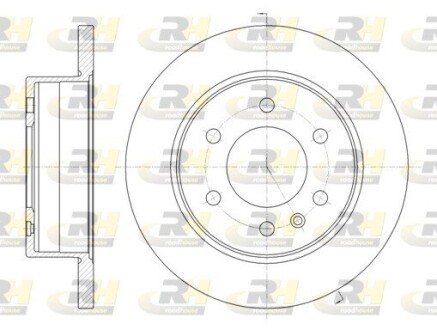 Гальмівний диск roadhouse 61035.00