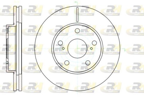 Гальмівний диск roadhouse 61043.10