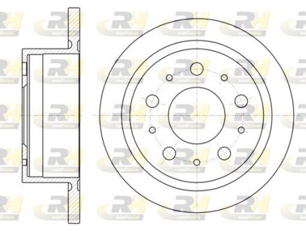 Гальмівний диск roadhouse 61057.00