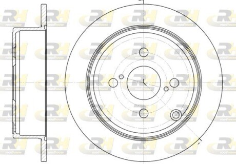 Гальмівний диск roadhouse 61073.00