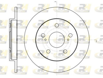 Гальмівний диск roadhouse 61074.00