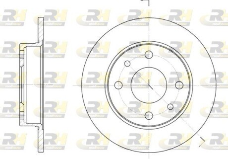 Гальмівний диск roadhouse 6110.00