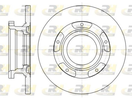 Гальмівний диск roadhouse 61107.00