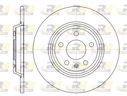 Гальмівний диск roadhouse 61112.00