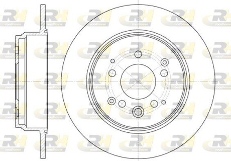 Гальмівний диск roadhouse 61157.00