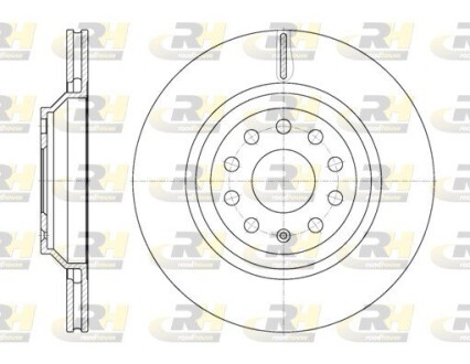 Гальмівний диск roadhouse 61172.10