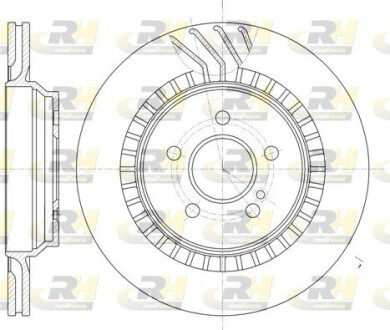 Гальмівний диск roadhouse 61187.10