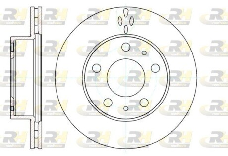 Гальмівний диск roadhouse 61204.10