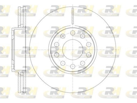 Гальмівний диск roadhouse 61227.10