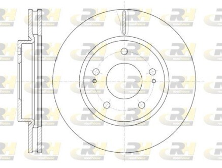 Гальмівний диск roadhouse 61229.10
