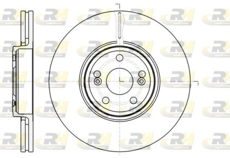 Тормозной диск roadhouse 61234.10