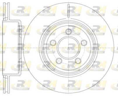 Гальмівний диск roadhouse 61270.10