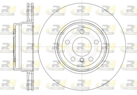 Диск тормозной roadhouse 61337.10