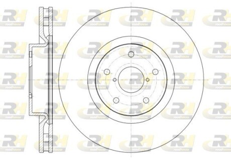 Гальмівний диск roadhouse 61342.10