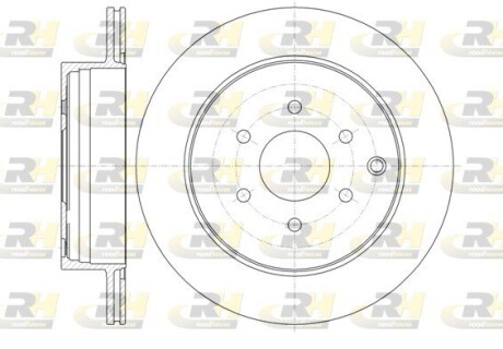 Гальмівний диск roadhouse 61354.10
