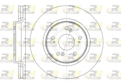 Гальмівний диск roadhouse 61358.10