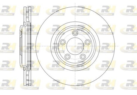 Тормозной диск roadhouse 61374.10