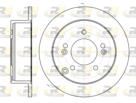 Гальмівний диск roadhouse 61399.00