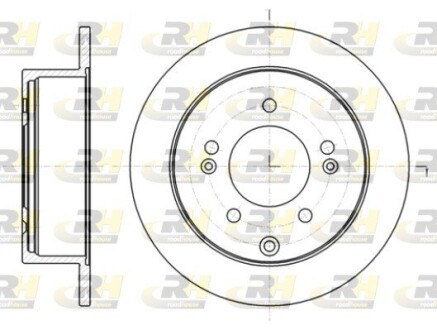 Гальмівний диск roadhouse 61401.00