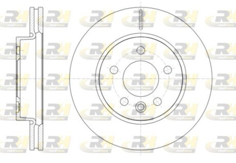 Гальмівний диск roadhouse 61418.10