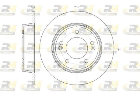 Гальмівний диск roadhouse 61435.00