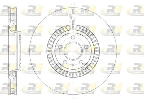 Гальмівний диск roadhouse 61446.10