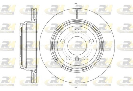 Гальмівний диск roadhouse 61453.10