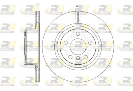 Гальмівний диск roadhouse 61455.10