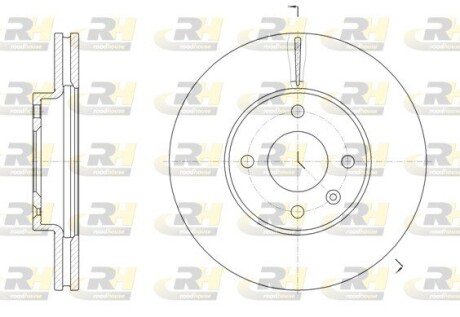 Гальмівний диск roadhouse 61456.10