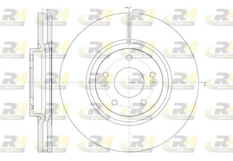 Гальмівний диск roadhouse 61462.10