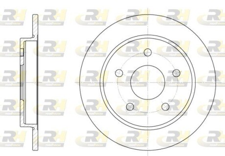 Гальмівний диск roadhouse 6147.00