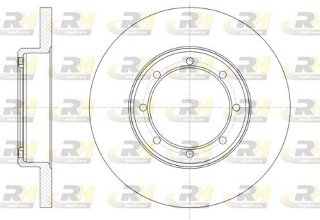Гальмівний диск roadhouse 61476.00