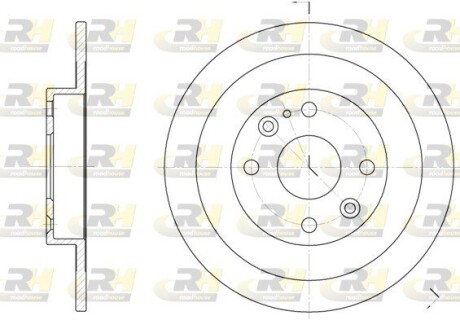 Гальмівний диск roadhouse 6148.00