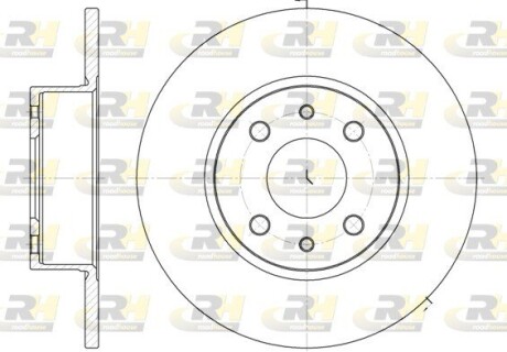 Тормозной диск roadhouse 6150.00
