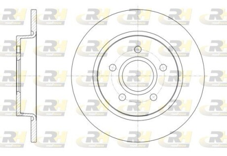 Гальмівний диск roadhouse 61503.00