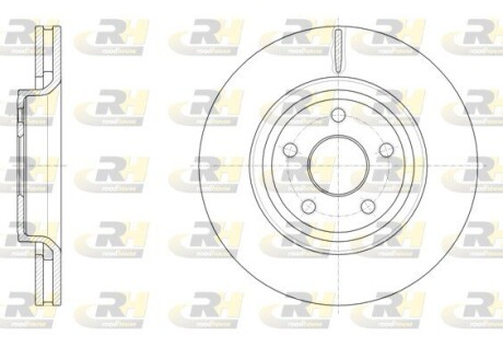 Гальмівний диск roadhouse 61512.10
