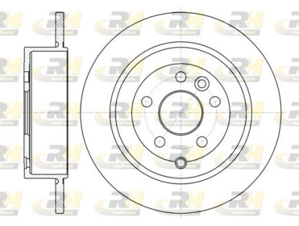Гальмівний диск roadhouse 61516.00