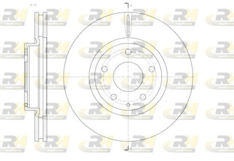 Гальмівний диск roadhouse 61520.10
