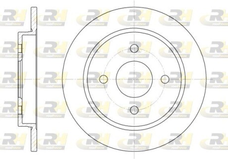 Гальмівний диск roadhouse 6155.00