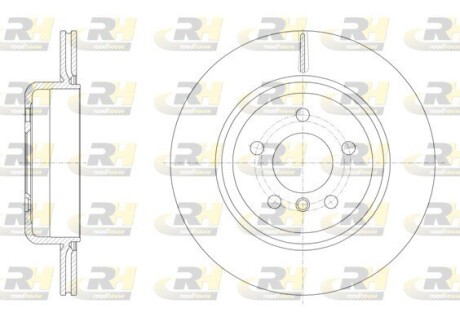 Гальмівний диск roadhouse 61550.10