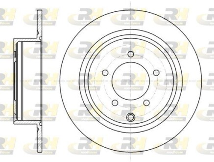 Гальмівний диск roadhouse 61554.00