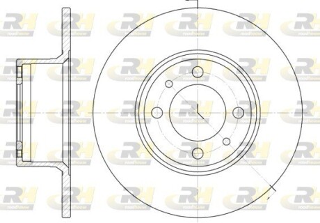 Гальмівний диск roadhouse 6156.00